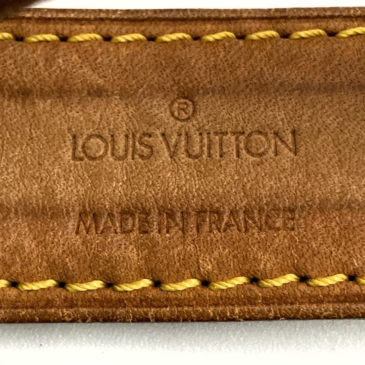ベタ無し／LOUIS VUITTON ルイ・ヴィトン ジュヌフィーユ ショルダーバッグ 斜め掛け ブラウン モノグラムキャンバス PVC LV L/V ビトン M51227