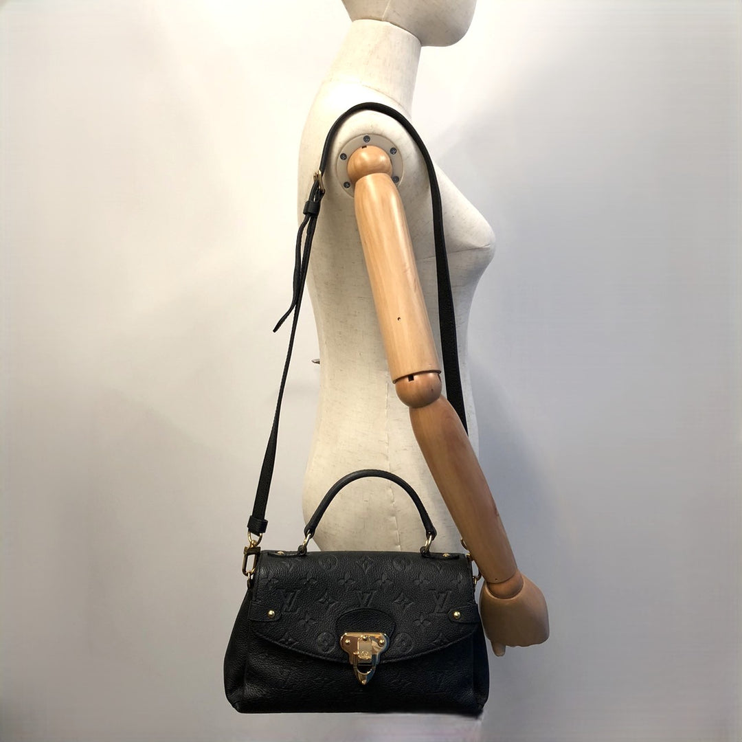 LOUIS VUITTON ルイ・ヴィトン ジョルジュBB M53941 ショルダーバッグ ハンドバッグ 2way モノグラムアンプラント ブラック