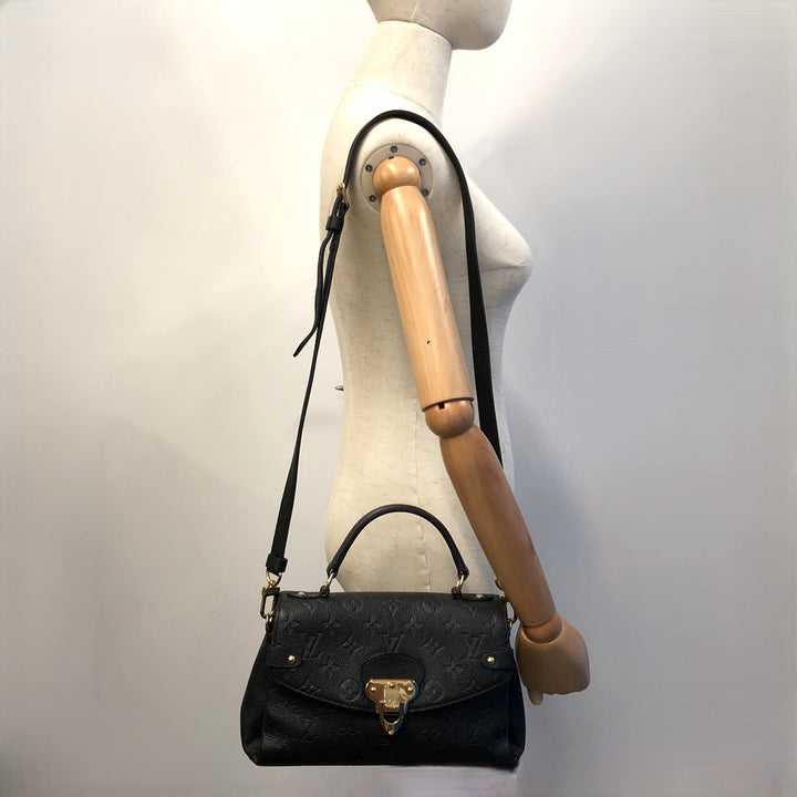 LOUIS VUITTON ルイ・ヴィトン ジョルジュBB M53941 ショルダーバッグ ハンドバッグ 2way モノグラムアンプラント ブラック