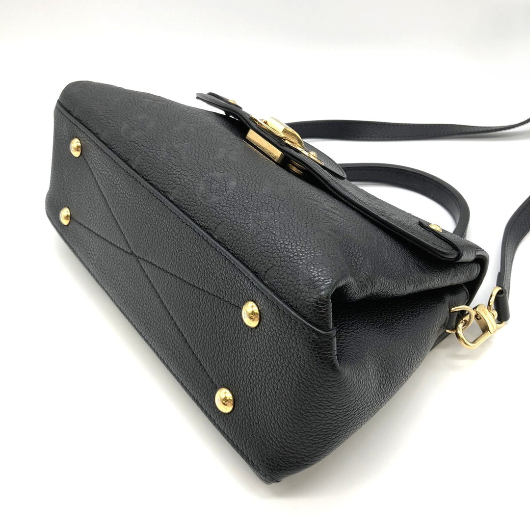LOUIS VUITTON ルイ・ヴィトン ジョルジュBB M53941 ショルダーバッグ ハンドバッグ 2way モノグラムアンプラント ブラック