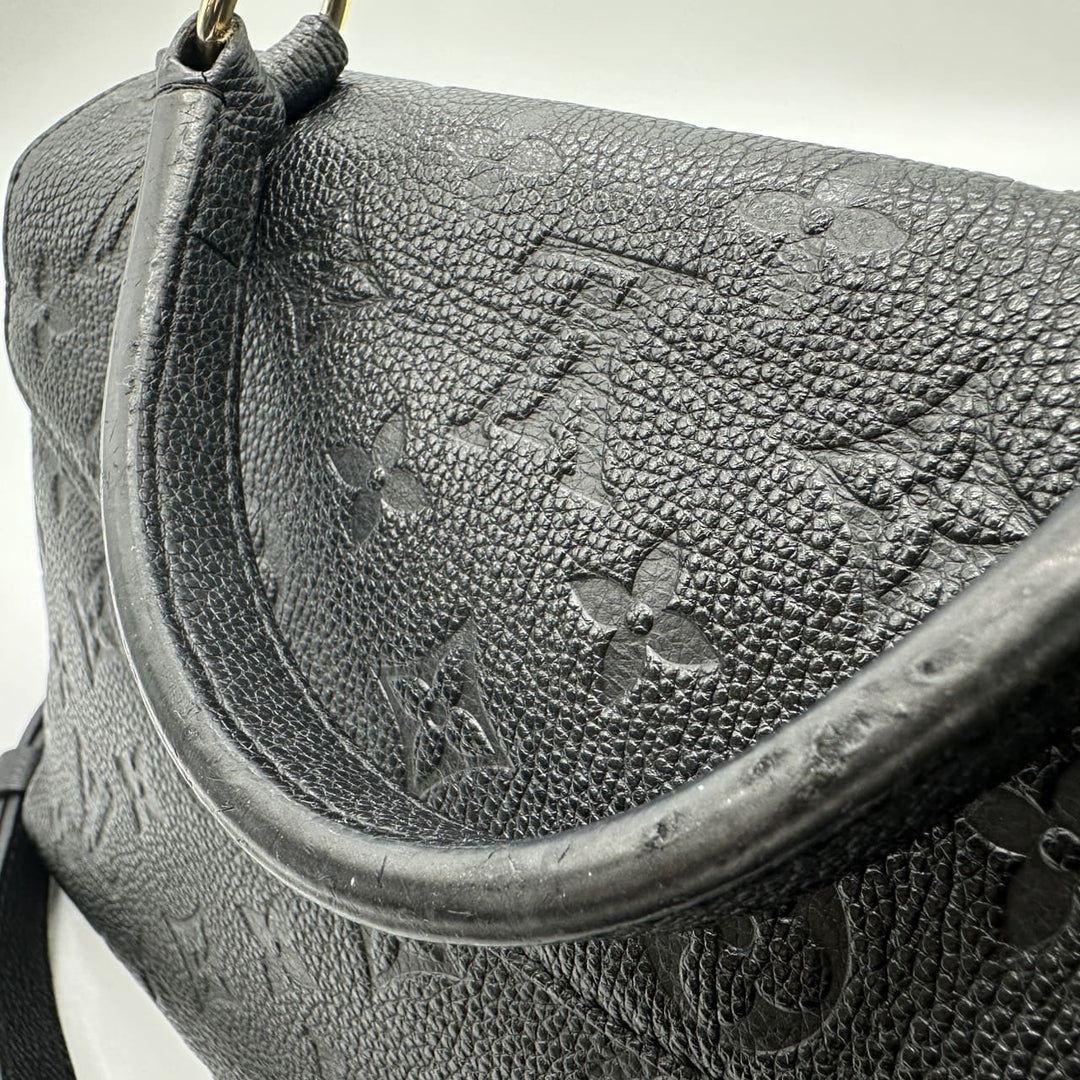 LOUIS VUITTON ルイ・ヴィトン ジョルジュBB M53941 ショルダーバッグ ハンドバッグ 2way モノグラムアンプラント ブラック