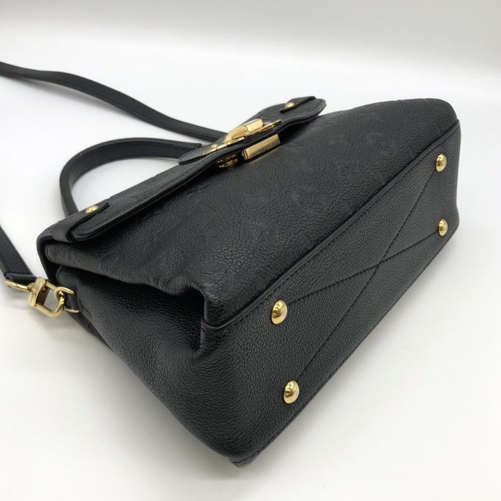 LOUIS VUITTON ルイ・ヴィトン ジョルジュBB M53941 ショルダーバッグ ハンドバッグ 2way モノグラムアンプラント ブラック