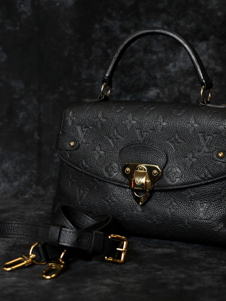 LOUIS VUITTON ルイ・ヴィトン ジョルジュBB M53941 ショルダーバッグ ハンドバッグ 2way モノグラムアンプラント ブラック