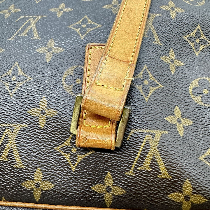 Louis Vuitton ルイ・ヴィトン M51181 シテGM トートバッグ ショルダーバッグ ブラウン モノグラム レザー ヴィンテージ