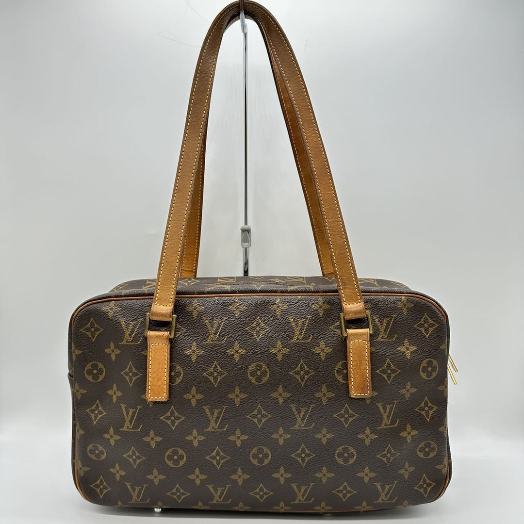 Louis Vuitton ルイ・ヴィトン M51181 シテGM トートバッグ ショルダーバッグ ブラウン モノグラム レザー ヴィンテージ
