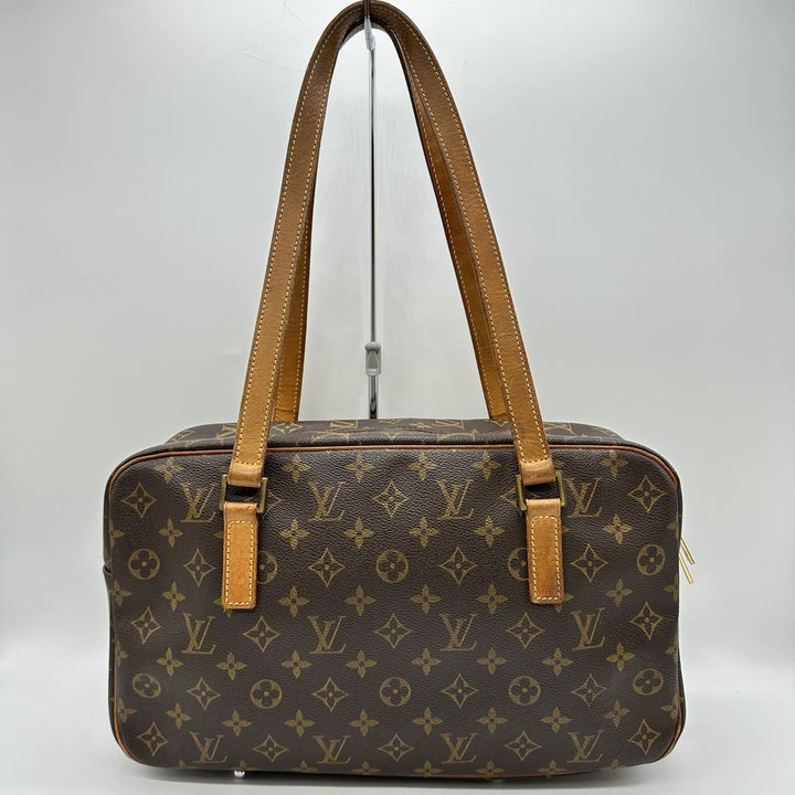 Louis Vuitton ルイ・ヴィトン M51181 シテGM トートバッグ ショルダーバッグ ブラウン モノグラム レザー ヴィンテージ