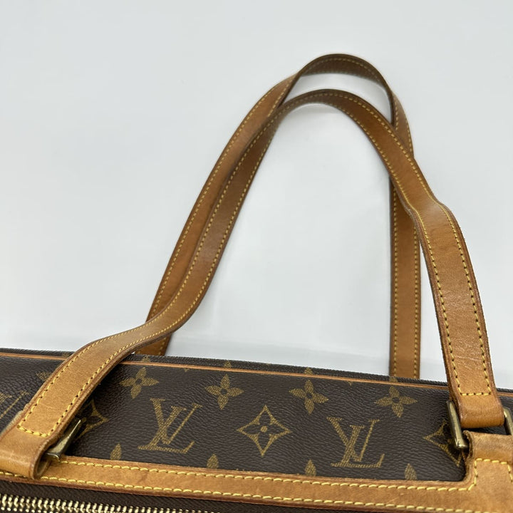 Louis Vuitton ルイ・ヴィトン M51181 シテGM トートバッグ ショルダーバッグ ブラウン モノグラム レザー ヴィンテージ