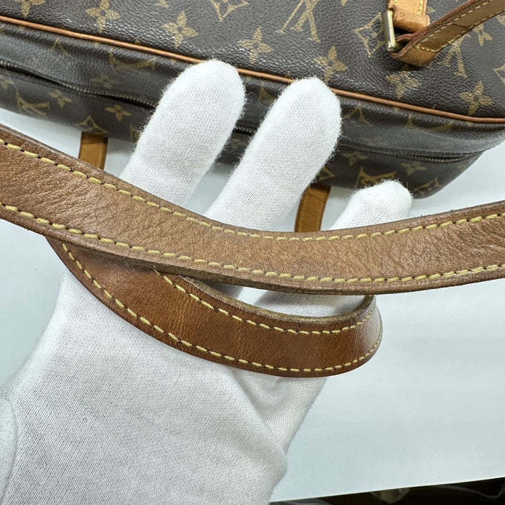 Louis Vuitton ルイ・ヴィトン M51181 シテGM トートバッグ ショルダーバッグ ブラウン モノグラム レザー ヴィンテージ