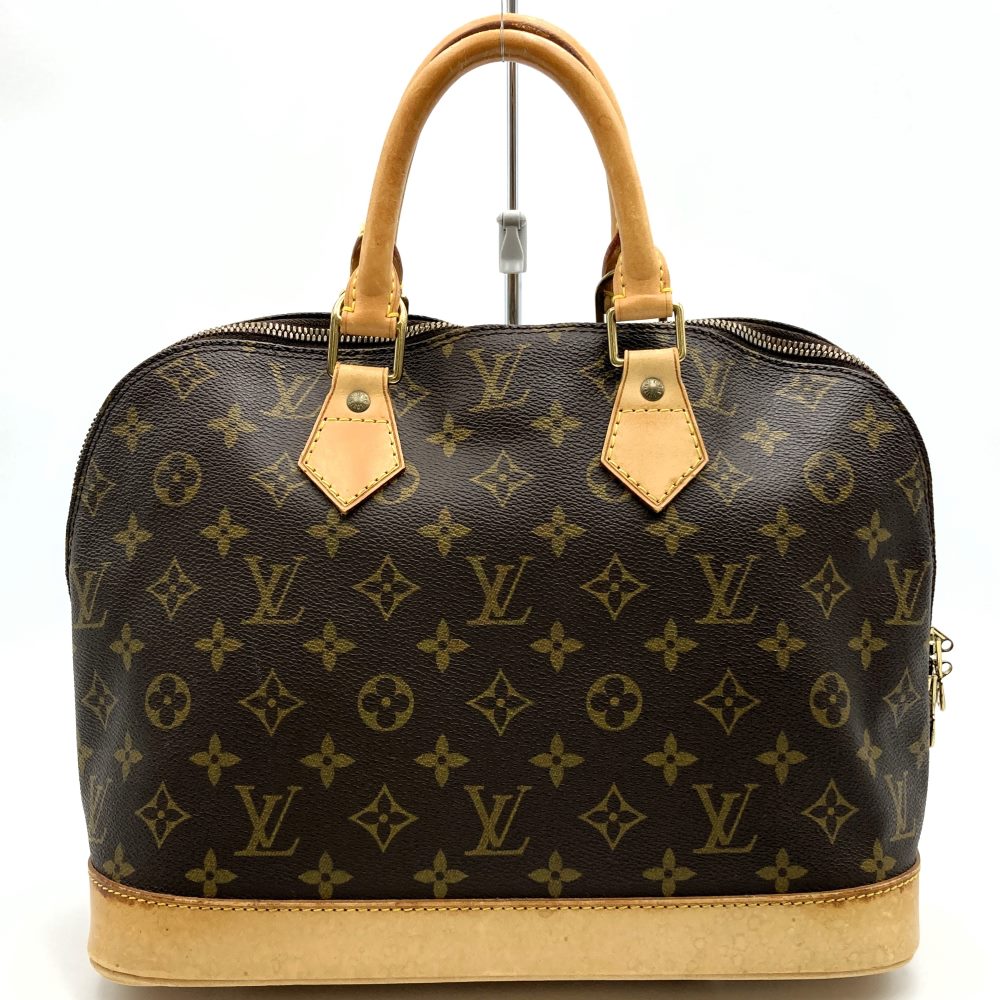 LOUIS VUITTON アルマ（旧）ベタ無し ハンドバッグ ブラウン モノグラム キャンバス M51130 ルイ・ヴィトン