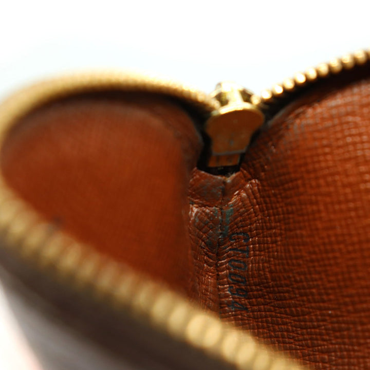 LOUIS VUITTON ルイ・ヴィトン ポルトモネ・ロン M61928 コインケース プティ・パンダ 村上隆 スーパーフラット 小物入れ 小銭 モノグラムキャンバス ブラウン