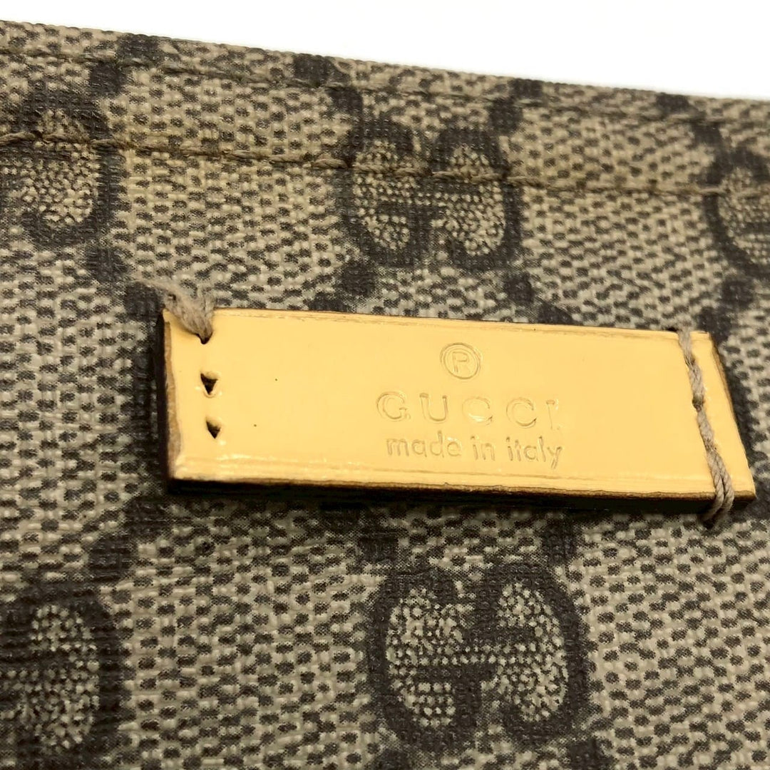 GUCCI グッチ 201446 GGスプリーム ショルダーバッグ イエロー