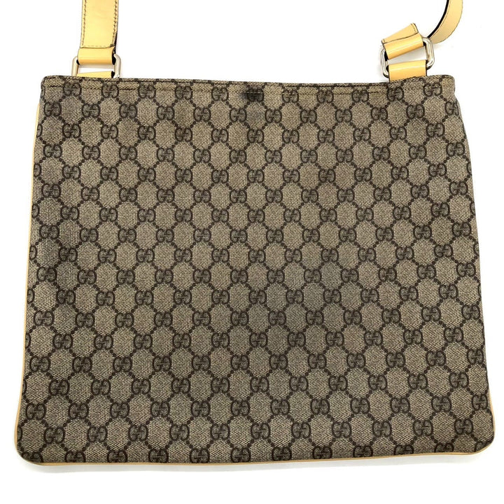 GUCCI グッチ 201446 GGスプリーム ショルダーバッグ イエロー