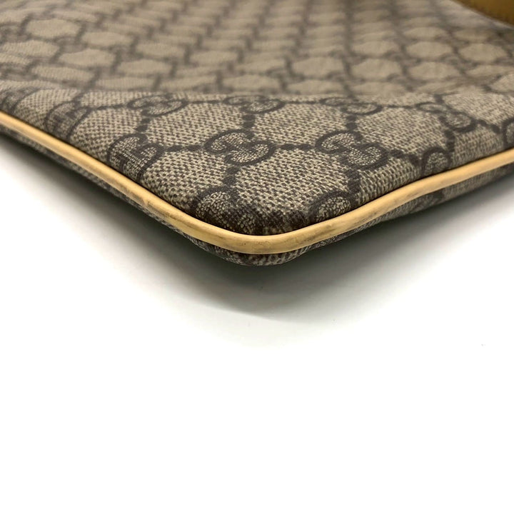 GUCCI グッチ 201446 GGスプリーム ショルダーバッグ イエロー