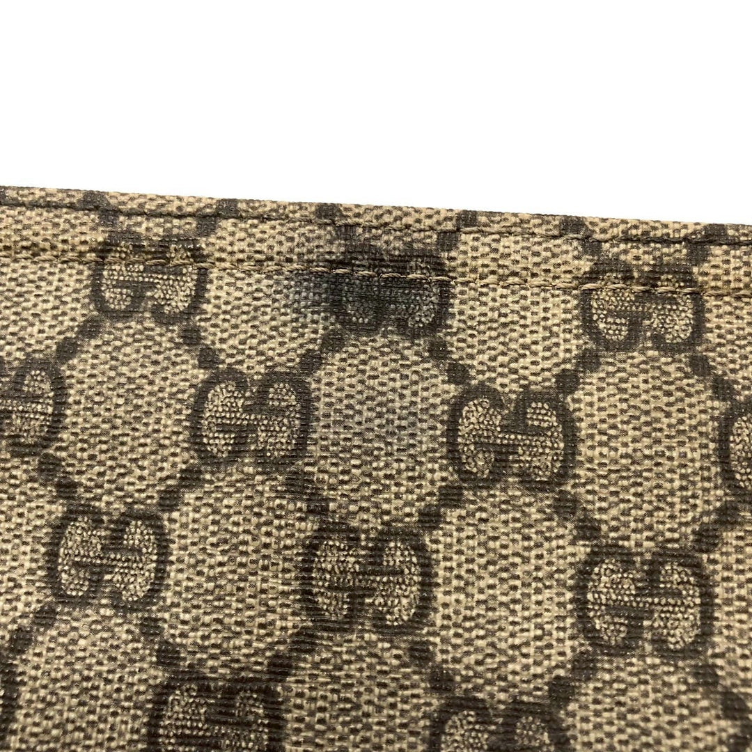 GUCCI グッチ 201446 GGスプリーム ショルダーバッグ イエロー