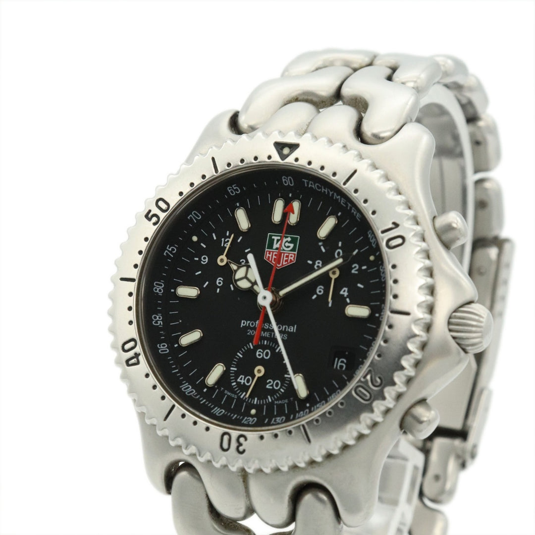 美品 TAG HEUER タグホイヤー プロフェッショナル 200 クロノグラフ S39.306 腕時計 QZ
