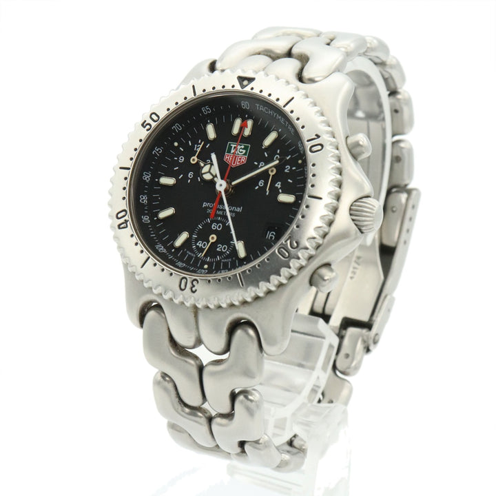 美品 TAG HEUER タグホイヤー プロフェッショナル 200 クロノグラフ S39.306 腕時計 QZ