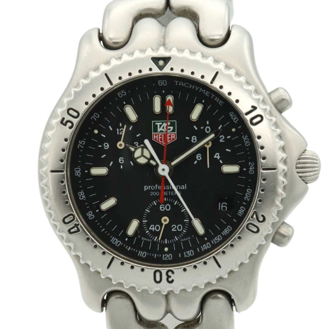 美品 TAG HEUER タグホイヤー プロフェッショナル 200 クロノグラフ S39.306 腕時計 QZ