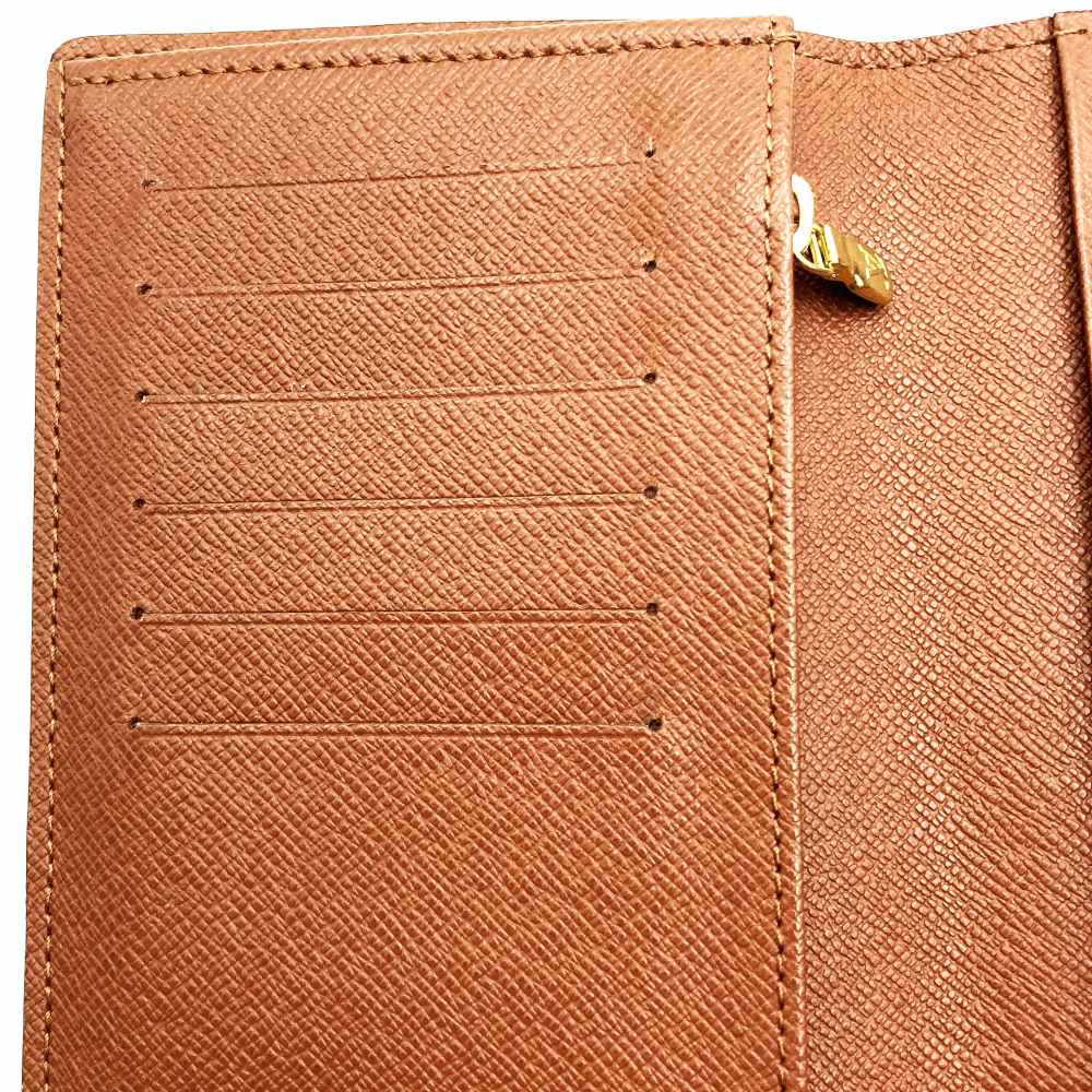 LOUIS VUITTON ルイ・ヴィトン M66540 ポルトフォイユ・ブラザ 二つ折り財布 長財布 ブラウン モノグラム