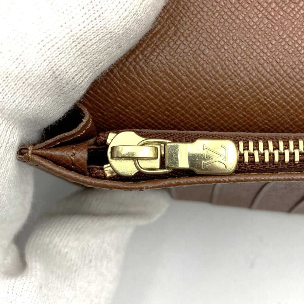 LOUIS VUITTON ルイ・ヴィトン M66540 ポルトフォイユ・ブラザ 二つ折り財布 長財布 ブラウン モノグラム