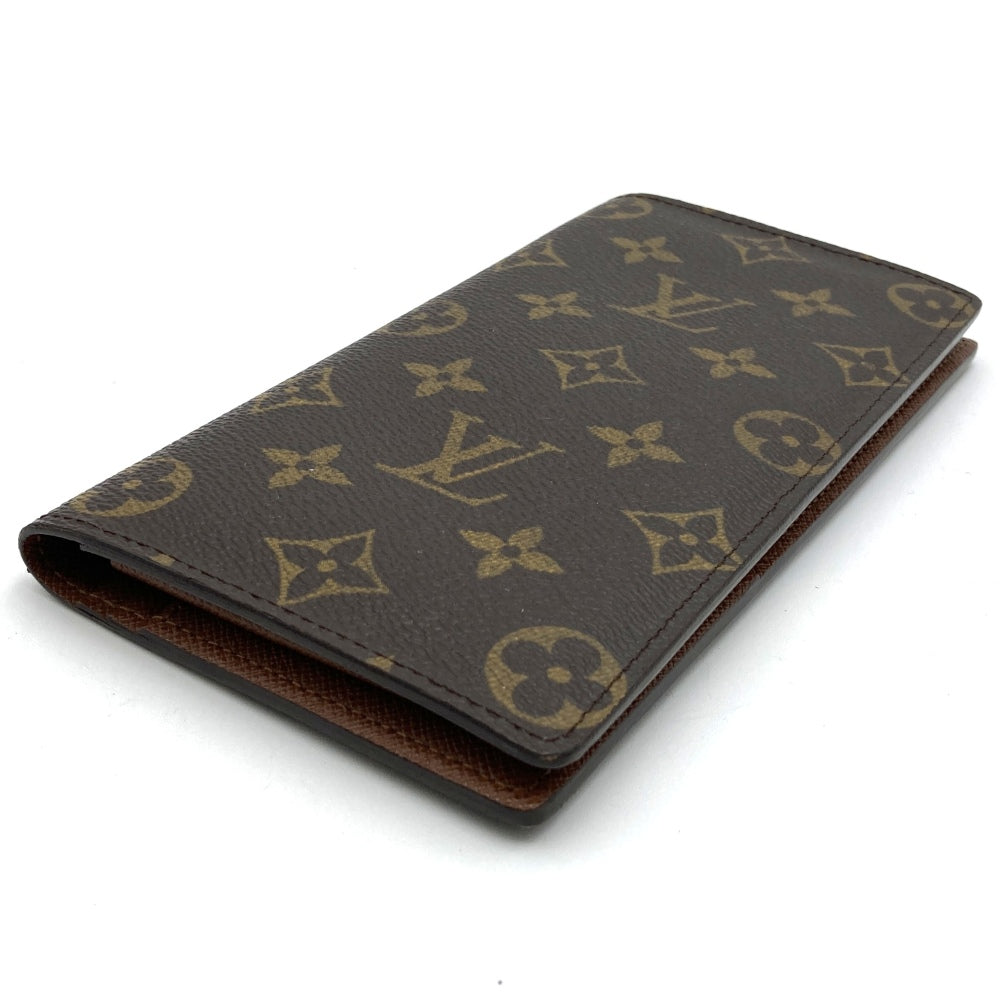 LOUIS VUITTON ルイ・ヴィトン M66540 ポルトフォイユ・ブラザ 二つ折り財布 長財布 ブラウン モノグラム