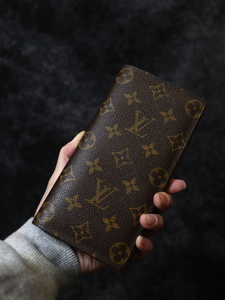 LOUIS VUITTON ルイ・ヴィトン M66540 ポルトフォイユ・ブラザ 二つ折り財布 長財布 ブラウン モノグラム