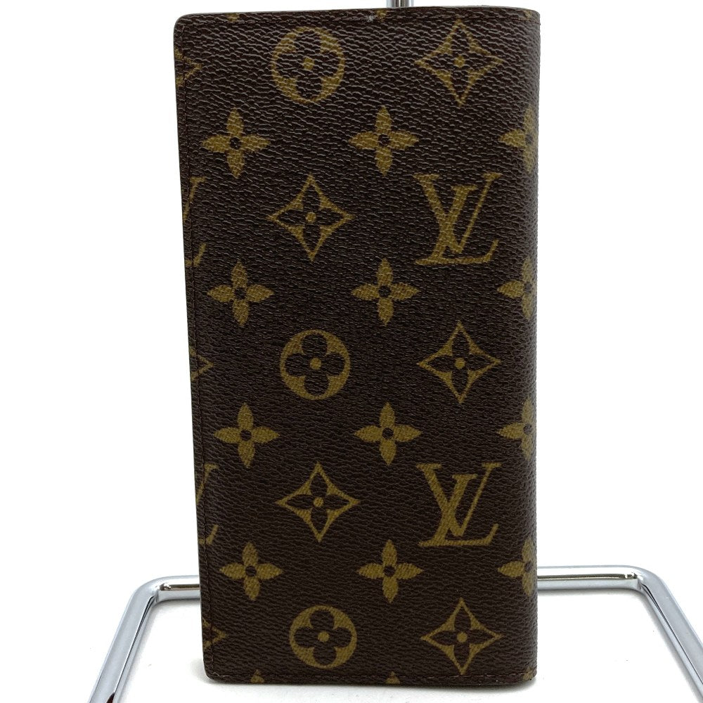LOUIS VUITTON ルイ・ヴィトン M66540 ポルトフォイユ・ブラザ 二つ折り財布 長財布 ブラウン モノグラム