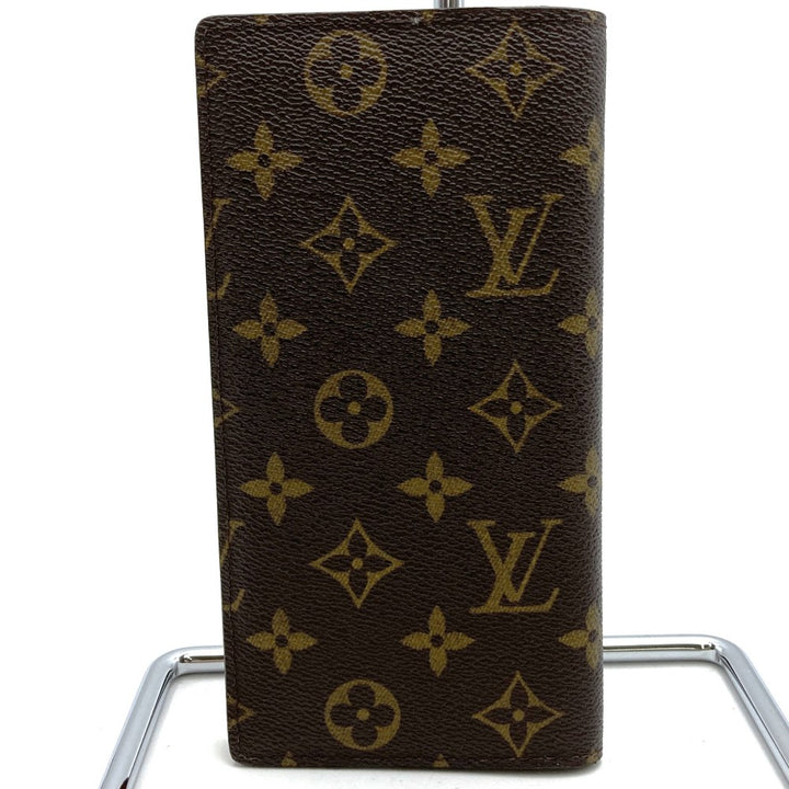 LOUIS VUITTON ルイ・ヴィトン M66540 ポルトフォイユ・ブラザ 二つ折り財布 長財布 ブラウン モノグラム
