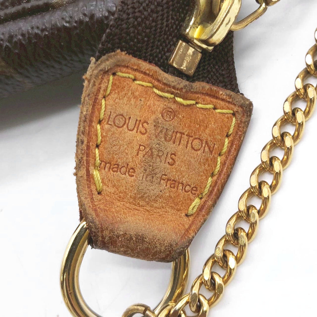 Louis Vuitton ルイ・ヴィトン M60153 ミニポシェットアクセソワール T&B ポーチ ハンドバッグ モノグラム ヴィンテージ