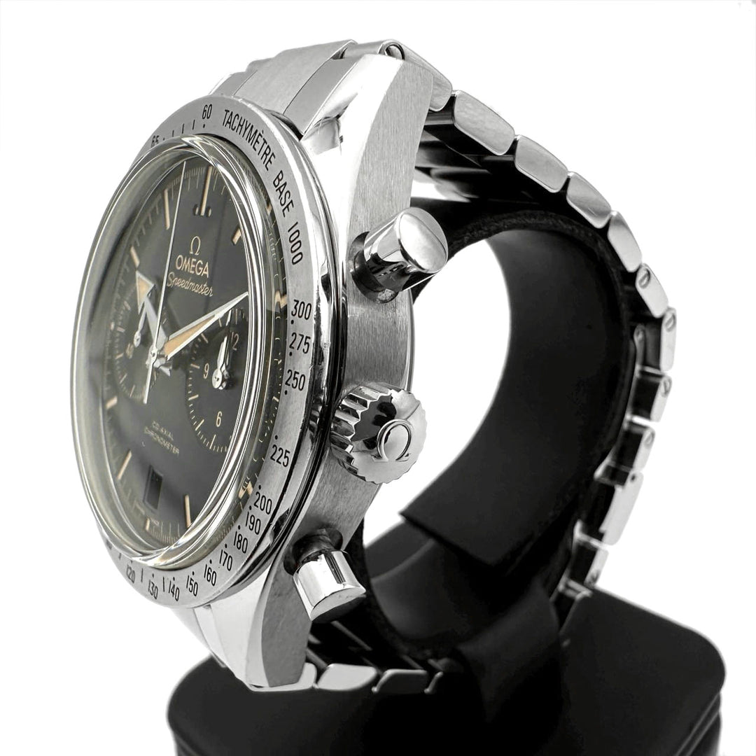 OMEGA オメガ 331.10.42.51.01.002 スピードマスター'57 コーアクシャル クロノグラフ 腕時計 自動巻き ブラック シルバー 腕時計