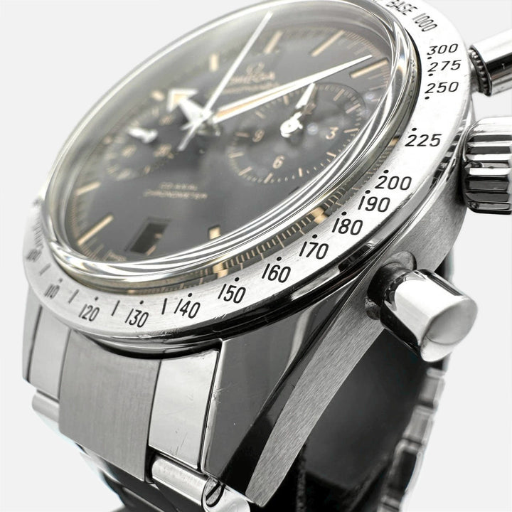 OMEGA オメガ 331.10.42.51.01.002 スピードマスター'57 コーアクシャル クロノグラフ 腕時計 自動巻き ブラック シルバー 腕時計