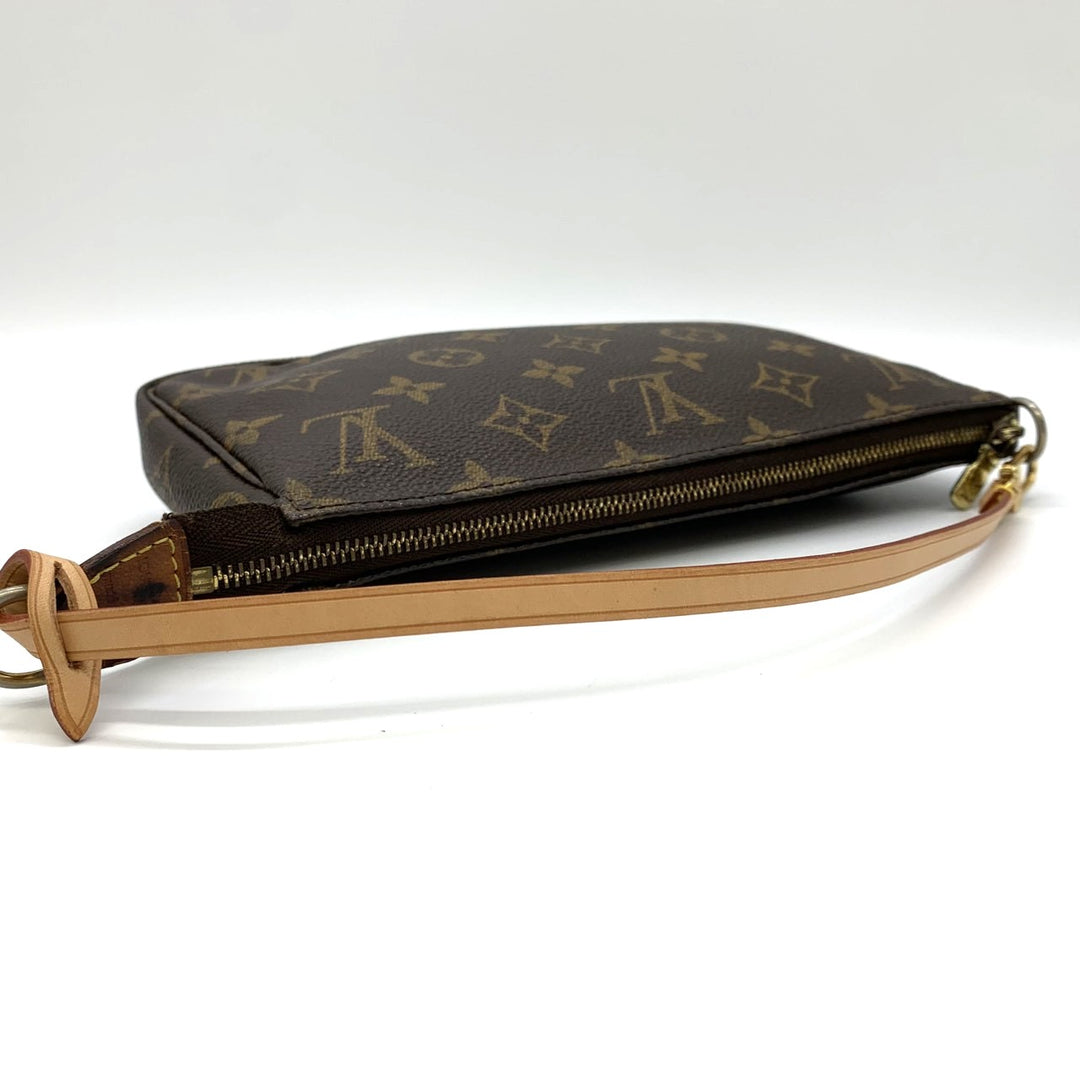LOUIS VUITTON ルイ・ヴィトン M51980 ポシェット・アクセソワール(旧) ポーチ ブラウン 茶 モノグラムキャンバス