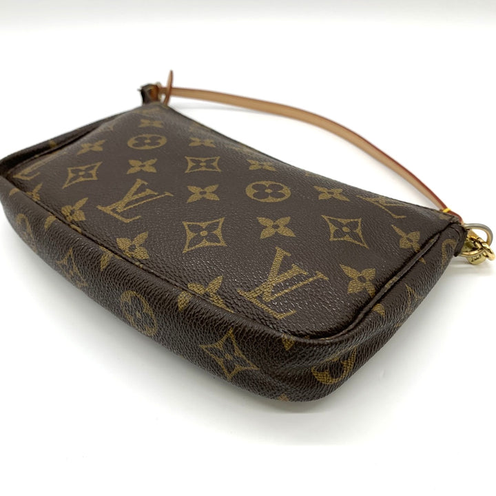 LOUIS VUITTON ルイ・ヴィトン M51980 ポシェット・アクセソワール(旧) ポーチ ブラウン 茶 モノグラムキャンバス