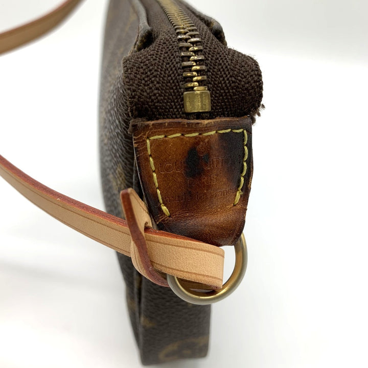 LOUIS VUITTON ルイ・ヴィトン M51980 ポシェット・アクセソワール(旧) ポーチ ブラウン 茶 モノグラムキャンバス