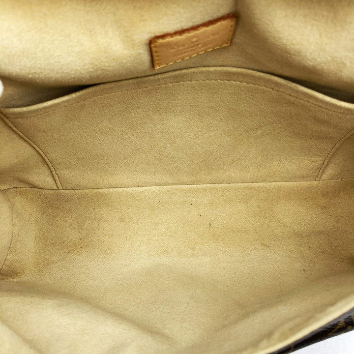 美品 LOUIS VUITTON ルイ・ヴィトン ハドソンPM M40027 ショルダーバッグ ブラウン モノグラム