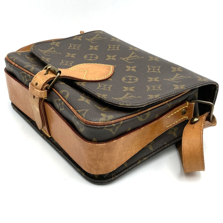 LOUIS VUITTON ルイ・ヴィトン M51253 カルトシエールMM ショルダーバッグ モノグラムキャンバス ブラウン