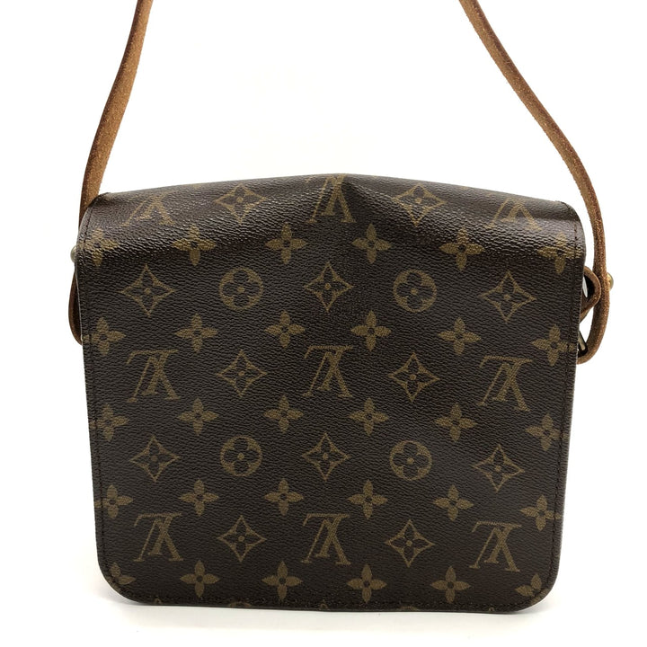 LOUIS VUITTON ルイ・ヴィトン M51253 カルトシエールMM ショルダーバッグ モノグラムキャンバス ブラウン