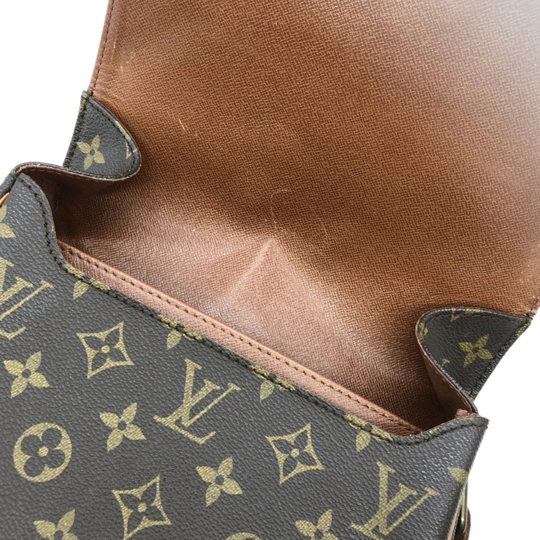 LOUIS VUITTON ルイ・ヴィトン M51253 カルトシエールMM ショルダーバッグ モノグラムキャンバス ブラウン