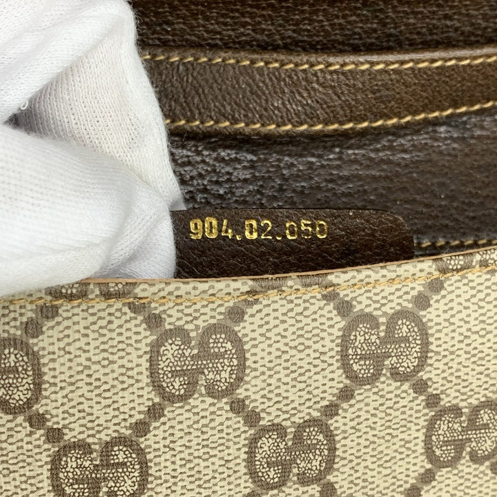 GUCCI グッチ 904 02 050 ショルダーバッグ GGスプリームキャンバス オールドグッチ ブラウン レディース