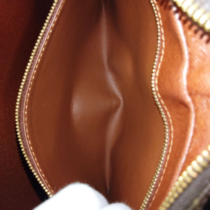 【ベタ無し】LOUIS VUITTON ルイ・ヴィトン M51274 トロカデロPM ショルダーバッグ 斜め掛けショルダー ブラウン モノグラムキャンバス