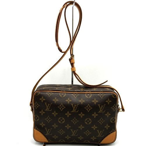 【ベタ無し】LOUIS VUITTON ルイ・ヴィトン M51274 トロカデロPM ショルダーバッグ 斜め掛けショルダー ブラウン モノグラムキャンバス
