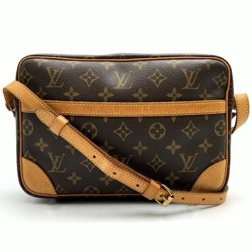 【ベタ無し】LOUIS VUITTON ルイ・ヴィトン M51274 トロカデロPM ショルダーバッグ 斜め掛けショルダー ブラウン モノグラムキャンバス