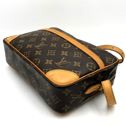 【ベタ無し】LOUIS VUITTON ルイ・ヴィトン M51274 トロカデロPM ショルダーバッグ 斜め掛けショルダー ブラウン モノグラムキャンバス
