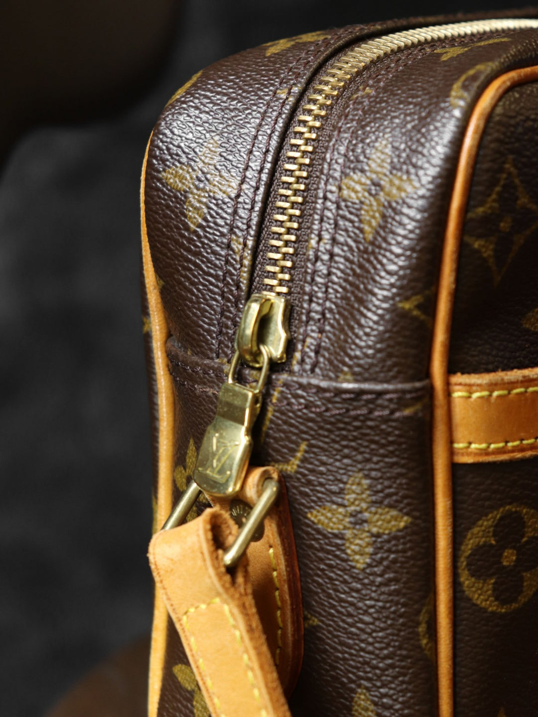【ベタ無し】LOUIS VUITTON ルイ・ヴィトン M51274 トロカデロPM ショルダーバッグ 斜め掛けショルダー ブラウン モノグラムキャンバス