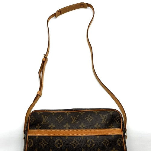 【ベタ無し】LOUIS VUITTON ルイ・ヴィトン M51274 トロカデロPM ショルダーバッグ 斜め掛けショルダー ブラウン モノグラムキャンバス