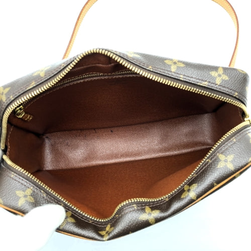 【ベタ無し】LOUIS VUITTON ルイ・ヴィトン M51274 トロカデロPM ショルダーバッグ 斜め掛けショルダー ブラウン モノグラムキャンバス