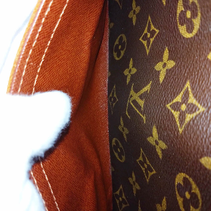 【ベタ無し】LOUIS VUITTON ルイ・ヴィトン M51274 トロカデロPM ショルダーバッグ 斜め掛けショルダー ブラウン モノグラムキャンバス