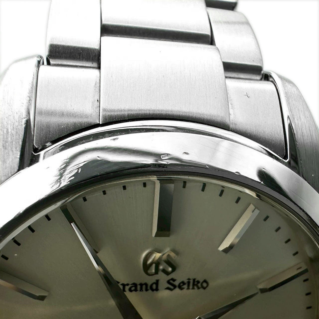 磨き済 SEIKO セイコー 腕時計 ヘリテージコレクション スプリングドライブ デイト SBGA283 SS シャンパンカラー