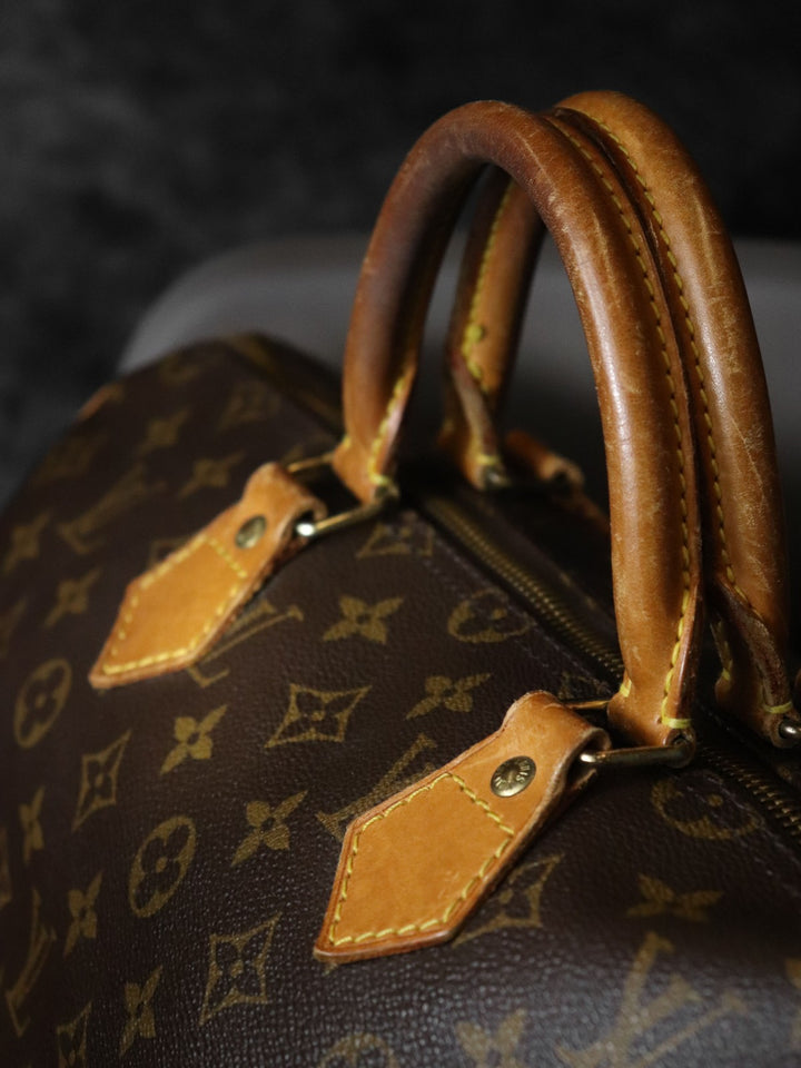 LOUIS VUITTON ルイ・ヴィトン M41524 ハンドバッグ モノグラムキャンバス ブラウン