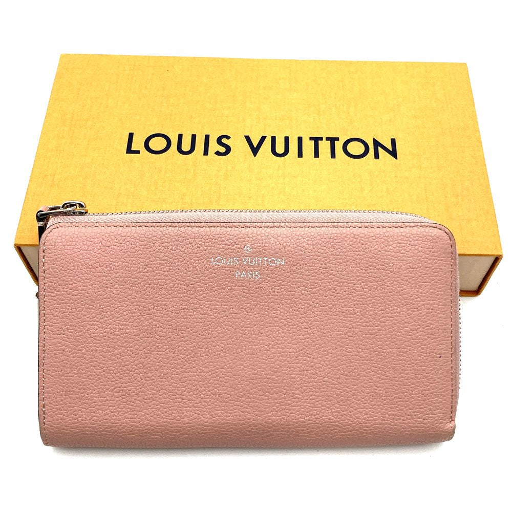 LOUIS VUITTON ルイ・ヴィトン M60148 ポルトフォイユ コメット 箱付 長財布 レザー マグノリア ピンク
