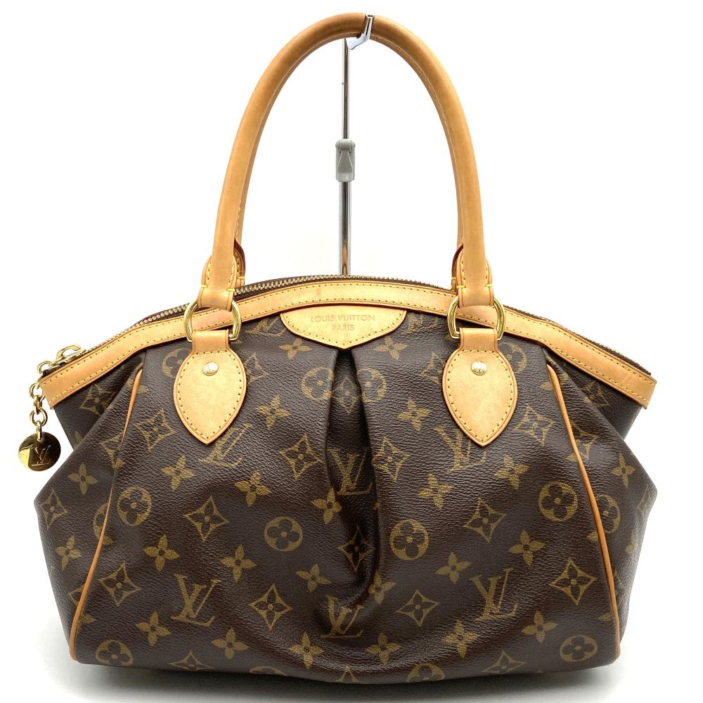 LOUIS VUITTON ルイ・ヴィトン ティヴォリPM ハンドバッグ モノグラムキャンバス ブラウン 茶 M40143